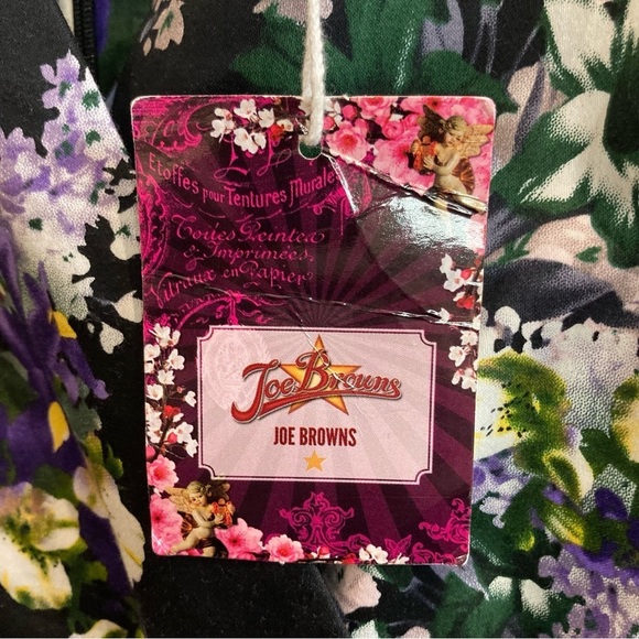 JOE BROWNS Sz 26 Floral Lined Bodice and Skirt w/ Tulle Zipper Closure Dress NEW - Picture 6 of 12